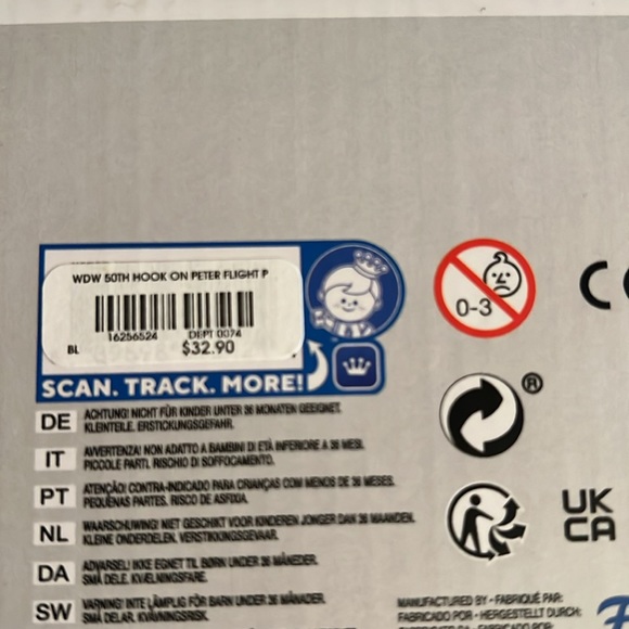 NWT CAPTAIN HOOK FUNKO POP - Picture 7 of 7